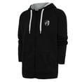 thumbnail image 1 of Men's Antigua Black St. Louis City SC Brushed Metallic Logo Victory Full-Zip Hoodie, 1 of 1