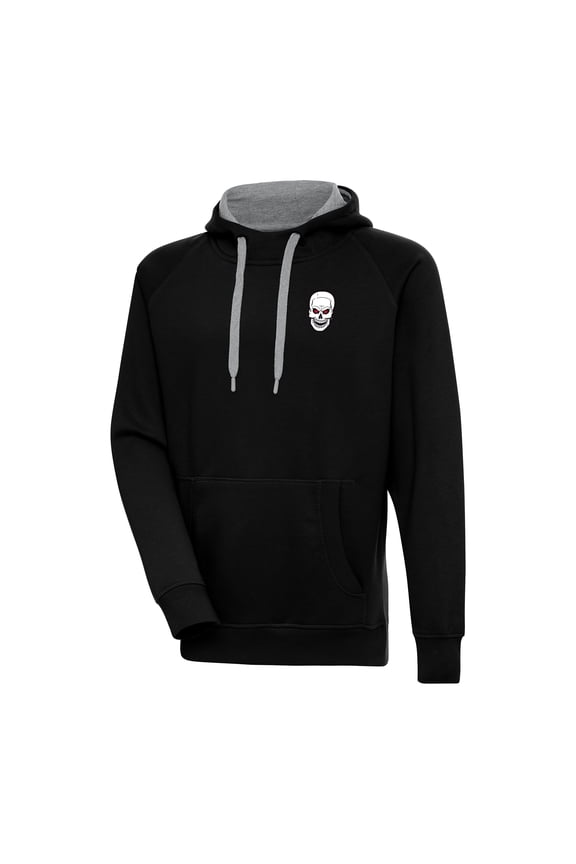 Men's Antigua Black "Stone Cold" Steve Austin Victory Pullover Hoodie