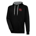 thumbnail image 1 of Men's Antigua  Black Tampa Bay Buccaneers Victory Pullover Hoodie, 1 of 1