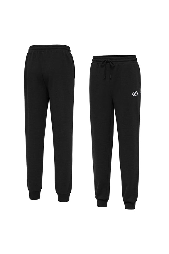 Men's Antigua Black Tampa Bay Lightning Idol Jogger Pants