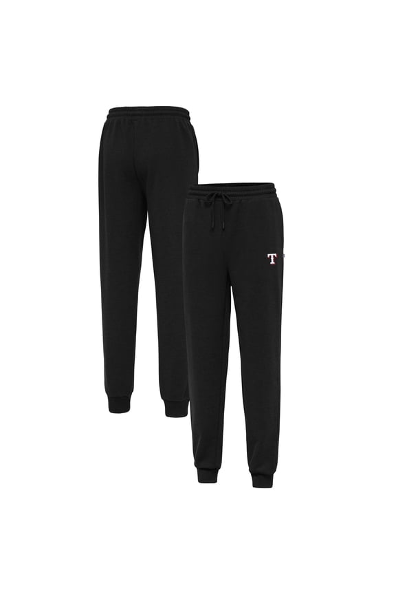 Men's Antigua Black Texas Rangers Idol Jogger Pants
