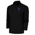 thumbnail image 1 of Men's Antigua  Black The Undertaker Tribute Quarter-Zip Pullover Top, 1 of 1