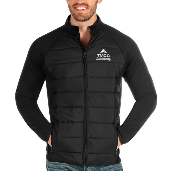 Men's Antigua Black Truckee Meadows Community College Altitude Full-Zip Jacket