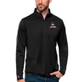 thumbnail image 1 of Men's Antigua Black UConn Huskies Tribute Quarter-Zip Top, 1 of 1