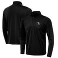thumbnail image 1 of Men's Antigua Black Utah Mammoth Tribute Quarter-Zip Pullover, 1 of 3