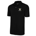 thumbnail image 1 of Men's Antigua  Black Vanderbilt Commodores Tennis Legacy Pique Polo, 1 of 1