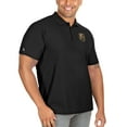 thumbnail image 1 of Men's Antigua Black Vegas Golden Knights Big & Tall Legacy Pique Polo, 1 of 1