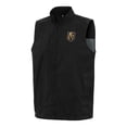 thumbnail image 1 of Men's Antigua  Black Vegas Golden Knights Brisk Full-Zip Vest, 1 of 1