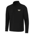 thumbnail image 1 of Men's Antigua  Black Washington Commanders Insider Quarter-Zip Jacket, 1 of 2
