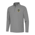 thumbnail image 1 of Men's Antigua Black/White LA Galaxy Twine Quarter-Zip Sweatshirt, 1 of 1