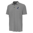 thumbnail image 1 of Men's Antigua Black/White Miami Marlins Twine Polo, 1 of 1