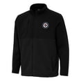 thumbnail image 1 of Men's Antigua Black Winnipeg Jets Daily Fused Full-Zip Jacket, 1 of 1