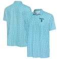 thumbnail image 1 of Men's Antigua Blue Boston Red Sox Palm Tree Spring Training Crowns Polo, 1 of 3