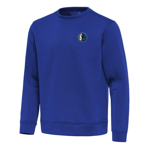 Men's Antigua  Blue Dallas Mavericks Relevant Pullover Sweatshirt