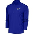 thumbnail image 1 of Men's Antigua  Blue Oklahoma City Blue Tribute Quarter-Zip Pullover Top, 1 of 1