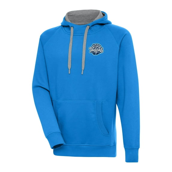 Men's Antigua Blue Tampa Tarpons Victory Pullover Hoodie