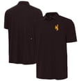 thumbnail image 1 of Men's Antigua Brown Wyoming Cowboys Era Polo, 1 of 3