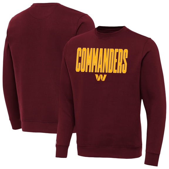 Men's Antigua  Burgundy Washington Commanders Victory Sweatshirt