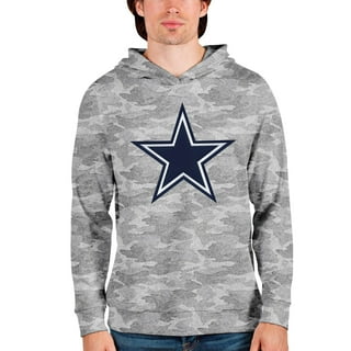 Dallas Cowboys Antigua Course Full-Zip Jacket - Oatmeal