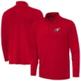 thumbnail image 1 of Men's Antigua  Cardinal Arizona Cardinals Reprocess Quarter-Zip Top, 1 of 4