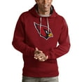 thumbnail image 1 of Men's Antigua Cardinal Arizona Cardinals Victory Pullover Hoodie, 1 of 1