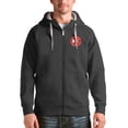 thumbnail image 1 of Men's Antigua Charcoal Atlanta Hawks Logo Victory Full-Zip Hoodie, 1 of 1