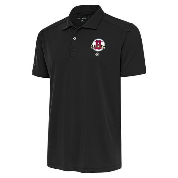Men's Antigua Charcoal Baltimore Elite Giants Big & Tall Tribute Polo