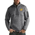 thumbnail image 1 of Men's Antigua Charcoal Cent. Michigan Chippewas Fortune Big & Tall Quarter-Zip Pullover Jacket, 1 of 1