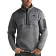 thumbnail image 1 of Men's Antigua Charcoal Charlotte Hornets Fortune Big & Tall Quarter-Zip Pullover Jacket, 1 of 1