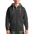 thumbnail image 1 of Men's Antigua Charcoal Chicago Bears Victory Full-Zip Hoodie, 1 of 1
