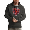 thumbnail image 1 of Men's Antigua Charcoal Chicago Bears Victory Pullover Hoodie, 1 of 1