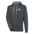 thumbnail image 1 of Men's Antigua  Charcoal Florida Gulf Coast Eagles Victory Pullover Hoodie, 1 of 1