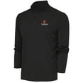 thumbnail image 1 of Men's Antigua  Charcoal Gardner-Webb Bulldogs Tribute Quarter-Zip Top, 1 of 1