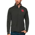thumbnail image 1 of Men's Antigua Charcoal Houston Cougars Tribute Quarter-Zip Top, 1 of 1