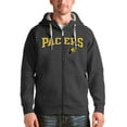 thumbnail image 1 of Men's Antigua Charcoal Indiana Pacers Victory Full-Zip Hoodie, 1 of 1