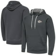 thumbnail image 1 of Men's Antigua Charcoal Kansas City Chiefs Brushed Carbon Victory Pullover Hoodie, 1 of 4