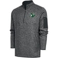 thumbnail image 1 of Men's Antigua  Charcoal Maine Celtics Fortune Quarter-Zip Pullover Jacket, 1 of 1