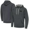 thumbnail image 1 of Men's Antigua Charcoal New York Giants Brushed Carbon Victory Pullover Hoodie, 1 of 4