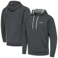 thumbnail image 1 of Men's Antigua Charcoal New York Jets Brushed Carbon Victory Pullover Hoodie, 1 of 4