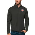 thumbnail image 1 of Men's Antigua Charcoal New York Red Bulls Tribute Quarter-Zip Pullover Top, 1 of 1
