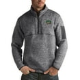 thumbnail image 1 of Men's Antigua Charcoal Ohio Bobcats Fortune Big & Tall Quarter-Zip Pullover Jacket, 1 of 1