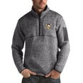 thumbnail image 1 of Men's Antigua Charcoal Pittsburgh Penguins Fortune 1/2-Zip Pullover Jacket, 1 of 1