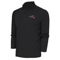 thumbnail image 1 of Men's Antigua  Charcoal Richmond Flying Squirrels Tribute Quarter-Zip Pullover Top, 1 of 1