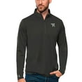 thumbnail image 1 of Men's Antigua Charcoal Rochester Knighthawks Tribute Quarter-Zip Pullover Top, 1 of 1