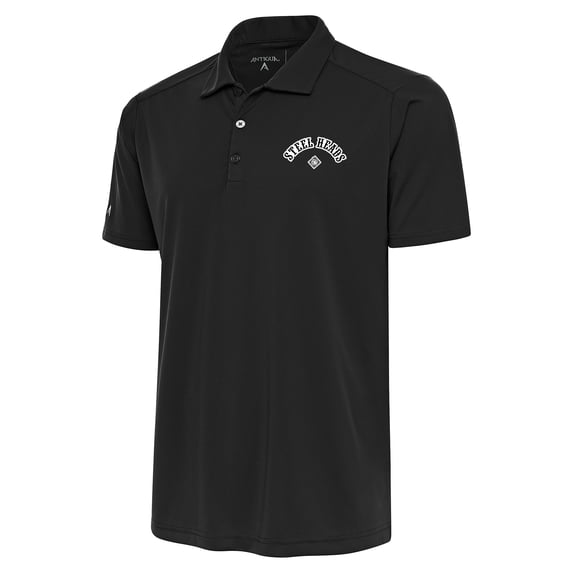 Men's Antigua Charcoal Seattle Steelheads Big & Tall Tribute Polo