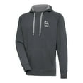 thumbnail image 1 of Men's Antigua Charcoal St. Louis Cardinals Metallic Victory Pullover Hoodie, 1 of 1