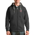 thumbnail image 1 of Men's Antigua Charcoal USMNT Victory Full-Zip Hoodie, 1 of 1