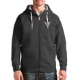 thumbnail image 1 of Men's Antigua Charcoal Vanderbilt Commodores Victory Full-Zip Hoodie, 1 of 1