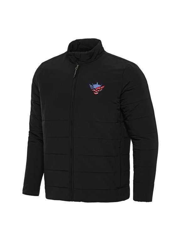 Men's Antigua Cody Rhodes Black WWE Swelter Full-Zip Jacket