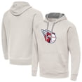thumbnail image 1 of Men's Antigua Cream Cleveland Guardians Victory Pullover Hoodie, 1 of 3